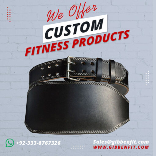We manufacture Custom Gym Belts for your gym with your personalized logo.